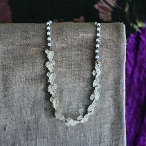 Vintage Coro Pegasus Mark Leaf Necklace